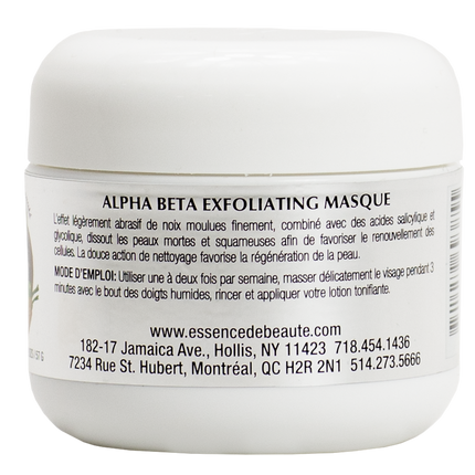 Alpha Beta Exfoliating Masque - Essence de Beauté