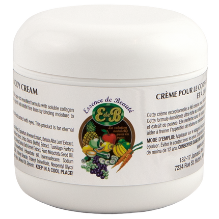Collagen & Vitamin E Face and Body Crème - Essence de Beauté