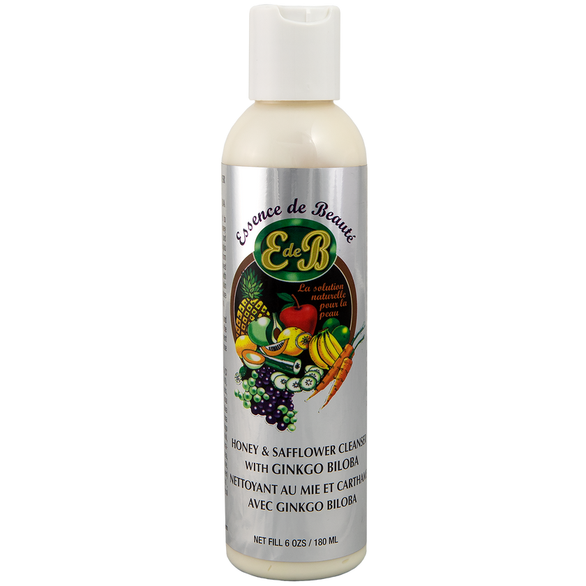 Honey & Safflower Cleanser with Ginkgo Biloba - Essence de Beauté