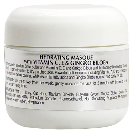 Hydrating Masque with Vitamin C, E & Gingko Biloba - Essence de Beauté