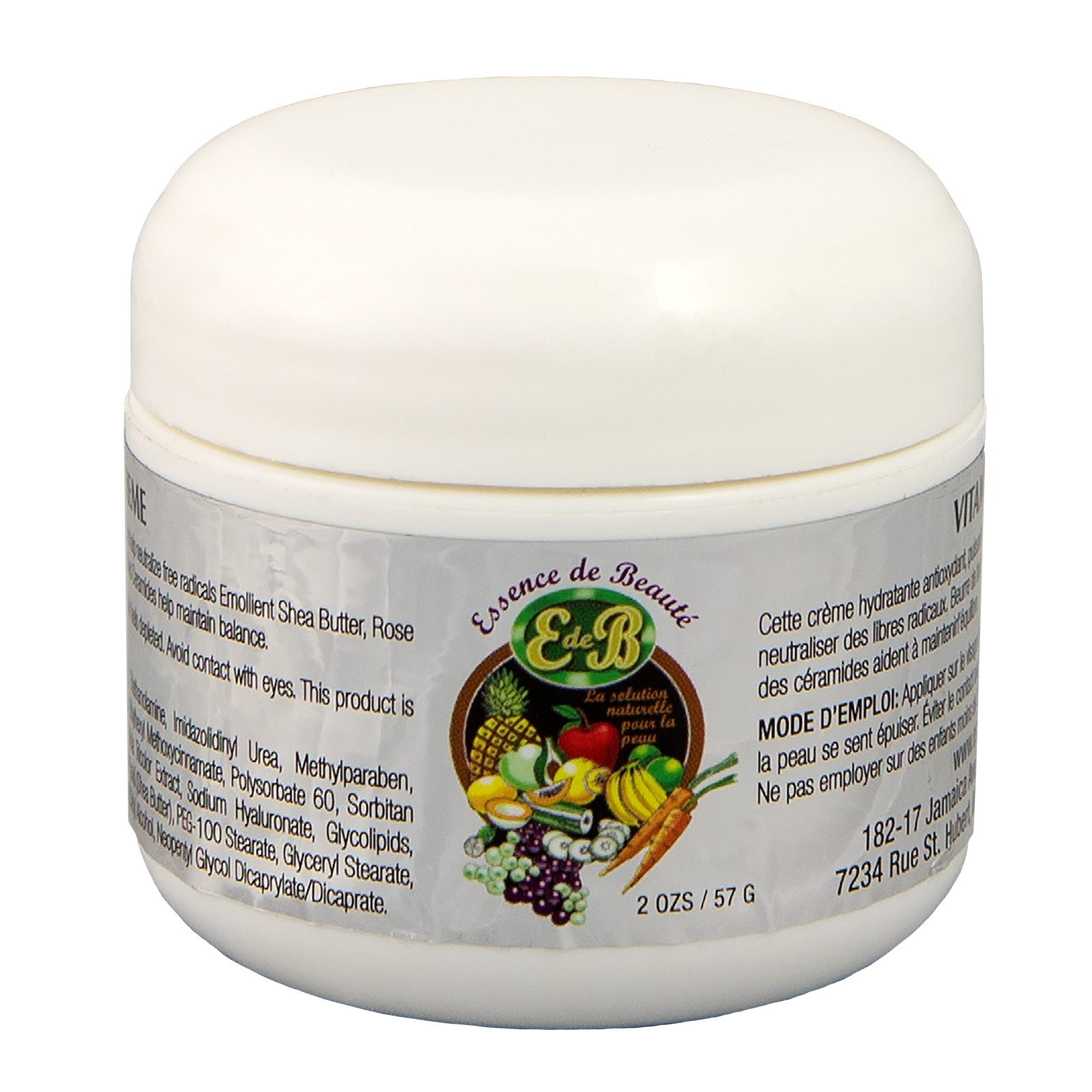 Vitamin C Crème with Gingko Biloba - Essence de Beauté